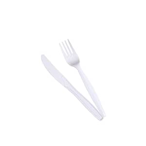 Plastic Fork and Knife Set